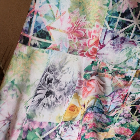 Retro Floral Skater Dress - Picture 10 of 16